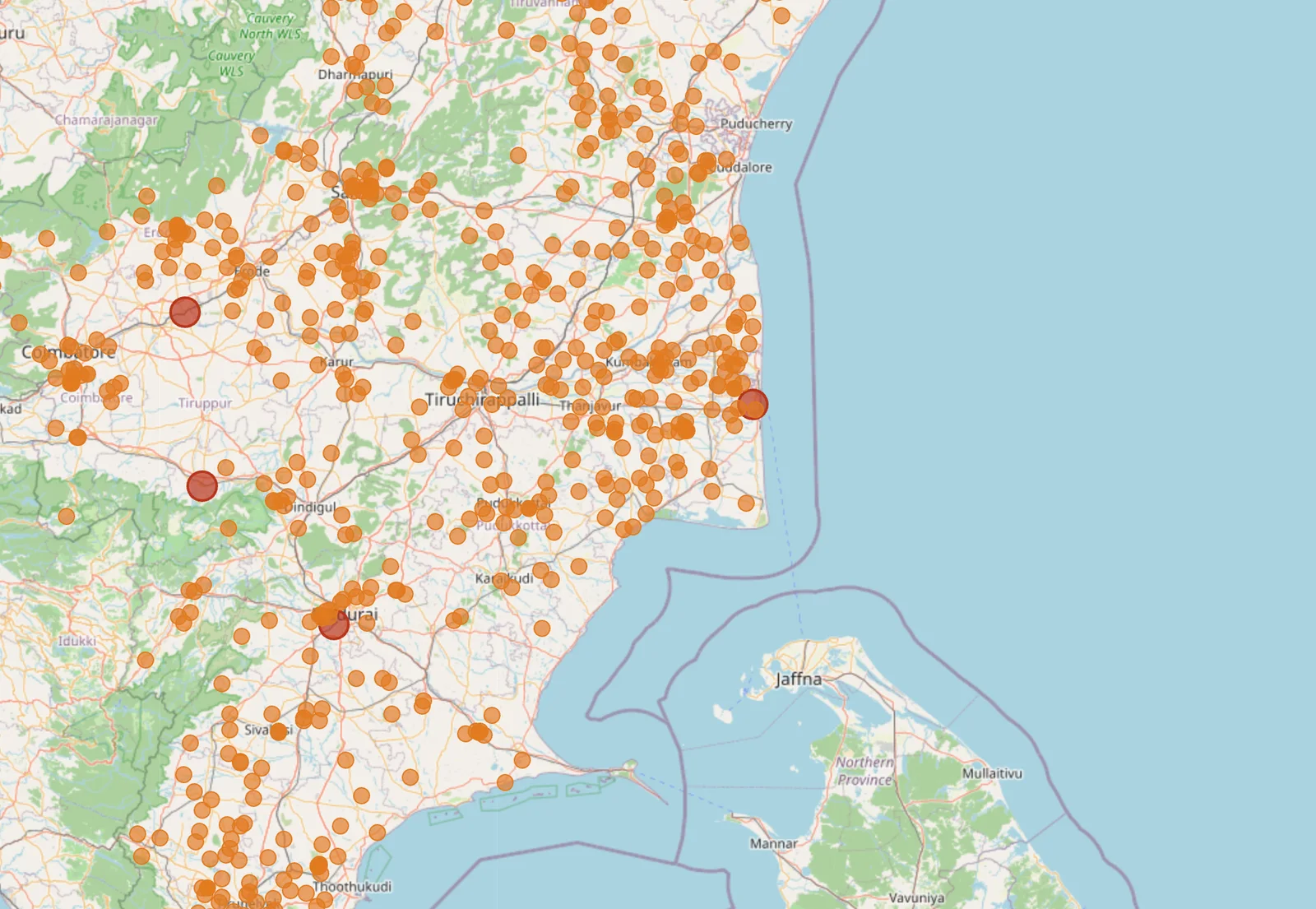 Local Demand Radar — Territory event map